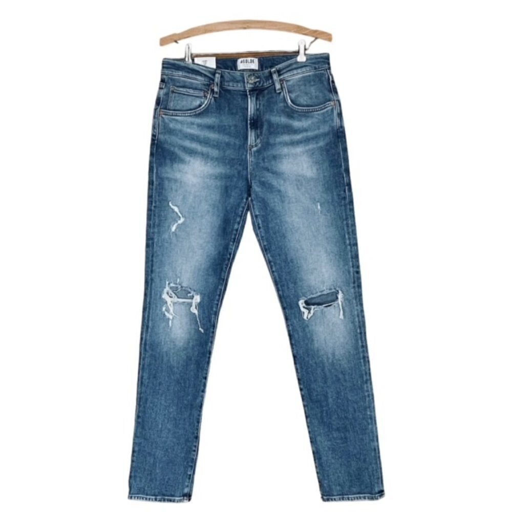 AGOLDE Men's Blade Distressed Skinny Jeans In Hitch Wash - Size 31 - Picture 2 of 11